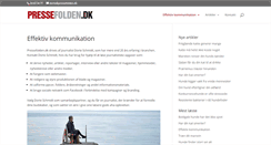 Desktop Screenshot of pressefolden.dk